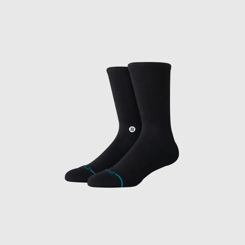 Stance Icon Socks - Black / White 1