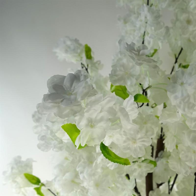 150cm Artificial White Blossom Tree 3