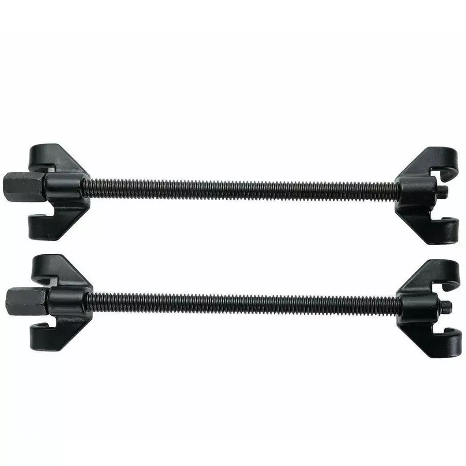 COIL SPRING COMPRESSOR HEAVY DUTY PAIR OF SUSPENSION CLAMPS 380MM TOOL FOR CAR Spring Compressor Strut Remover Installer Tool Heavy Duty Auto Suspension Clamp Tool Car Clamps