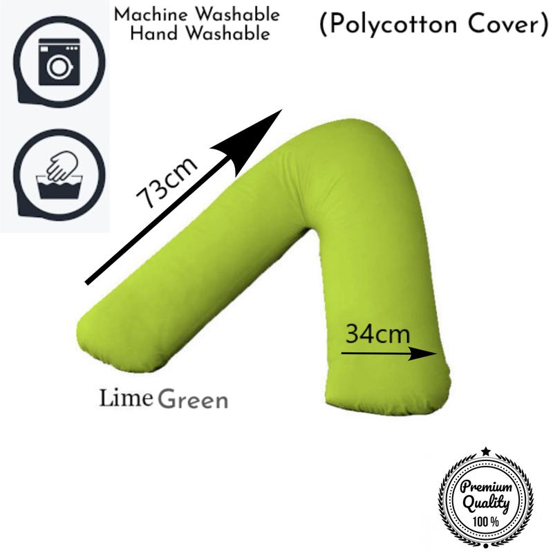 ARLINENS Polycotton V Support Pillowcase - Comfortable, Machine Washable, Available in Multiple Colors 7