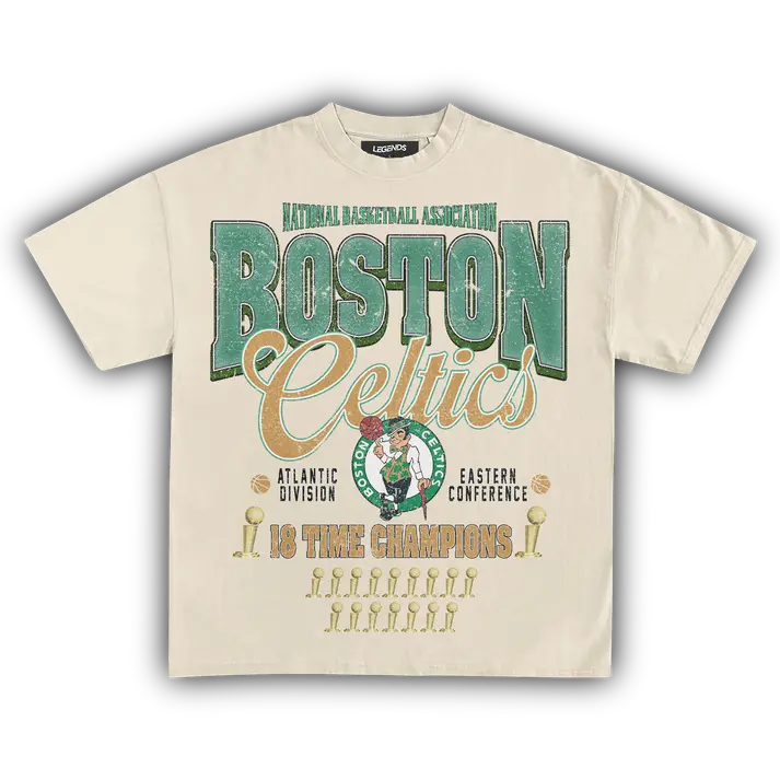 BOSTON CELTICS 18X CHAMPIONS TEE Shirt, Sweatshirt, Hoodie Unisex
